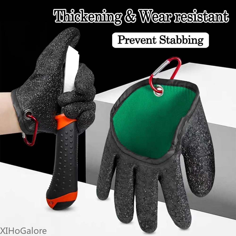 Fishing Gloves - Ağır Hizmet Tipi Kaymaz Delinmeye Dayanıklı