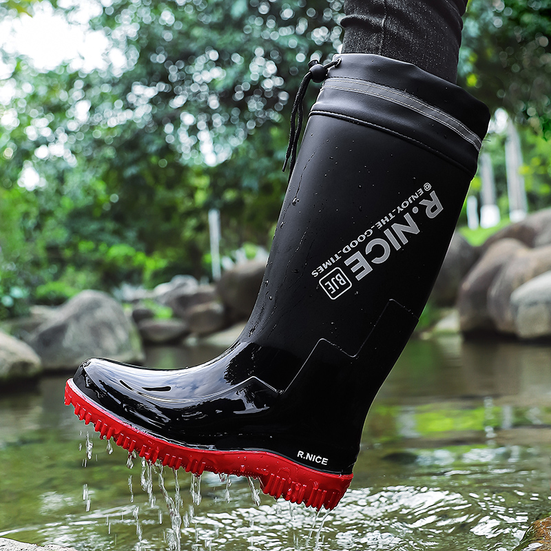 Fishing Boots - Erkek Modaya Uygun Açık Hava Yağmur