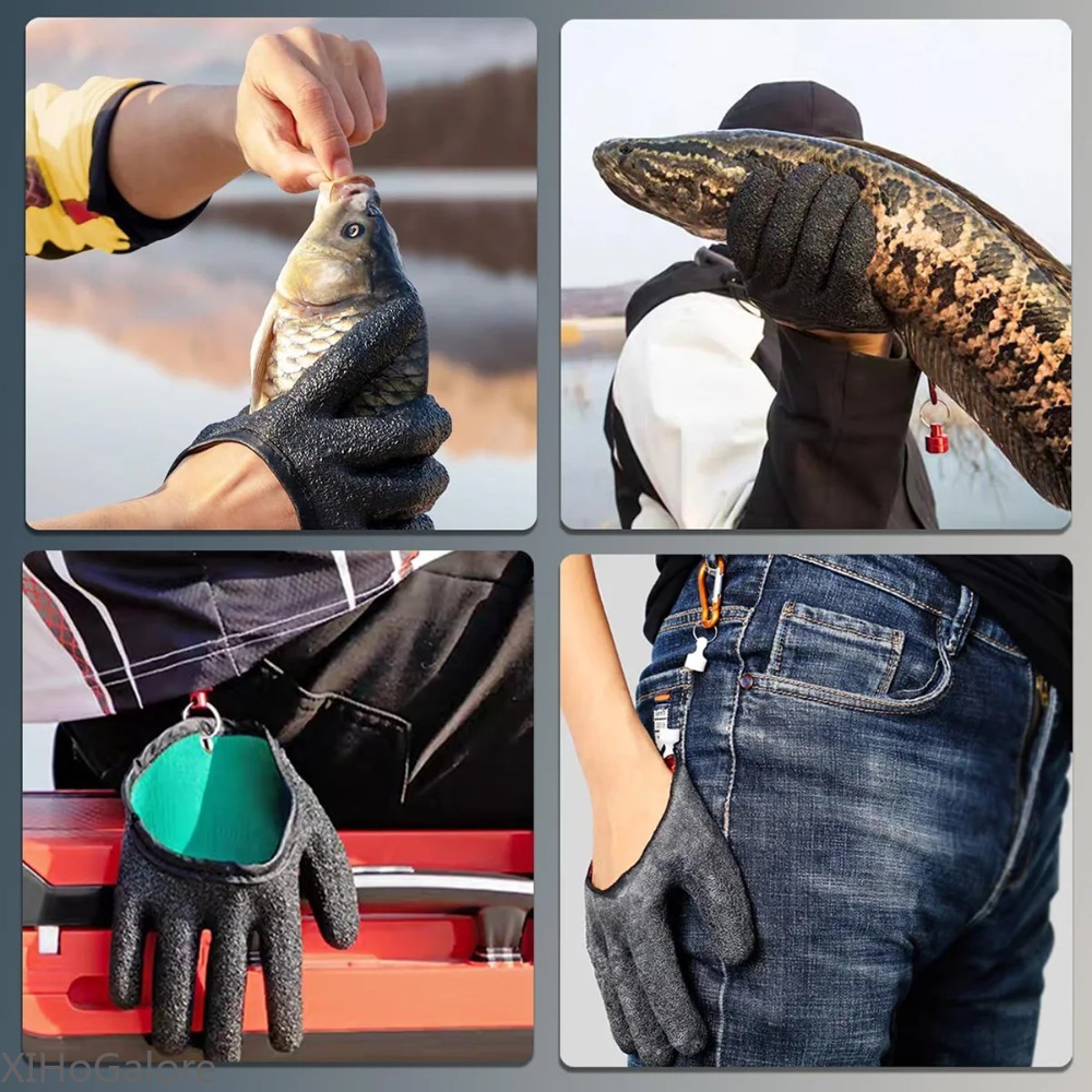 Ağır Hizmet Tipi Kaymaz Delinm - Fishing Gloves incelemesi ve fiyatı