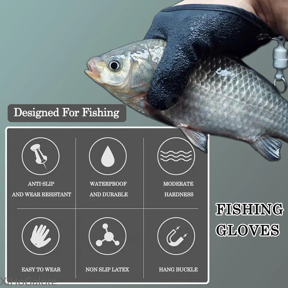 Ağır Hizmet Tipi Kaymaz Delinm - Fishing Gloves incelemesi ve fiyatı