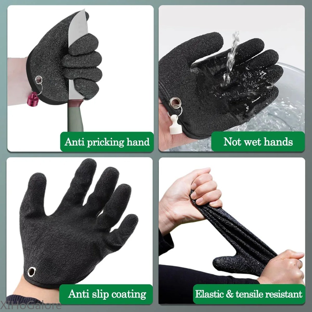 Ağır Hizmet Tipi Kaymaz Delinm - Fishing Gloves incelemesi ve fiyatı